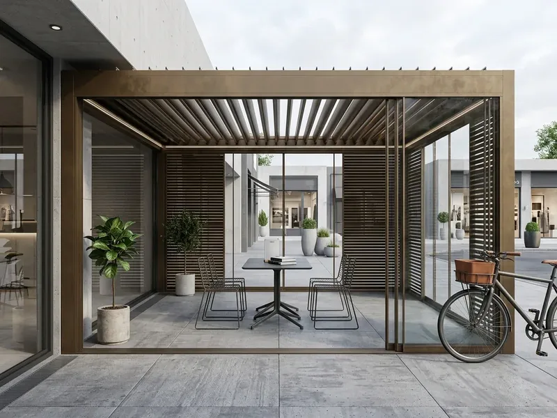 Bioklimatik Pergola görsel 3