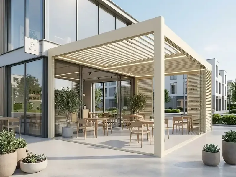 Rollingroof Pergola